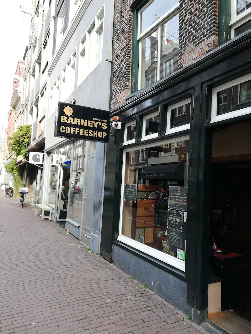 Coffeeshop Barney's Coffeeshop in Amsterdam
