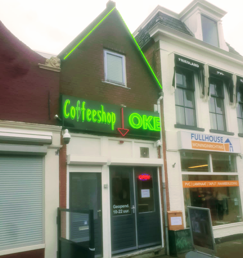 Coffeeshop Oké in Leeuwarden