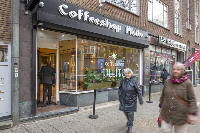 Coffeeshop Pluto in Rotterdam